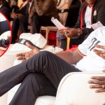Details of Ruto’s Designer Sneakers Worn During Kenya vs Zambia CHAN Game