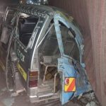 Dozens Narrowly Escape After Matatu Collides With Trailer